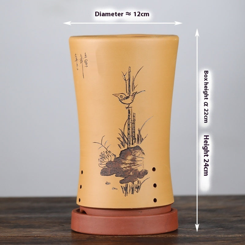 Phalaenopsis Ink Yixing Purple Sand Orchid Pots