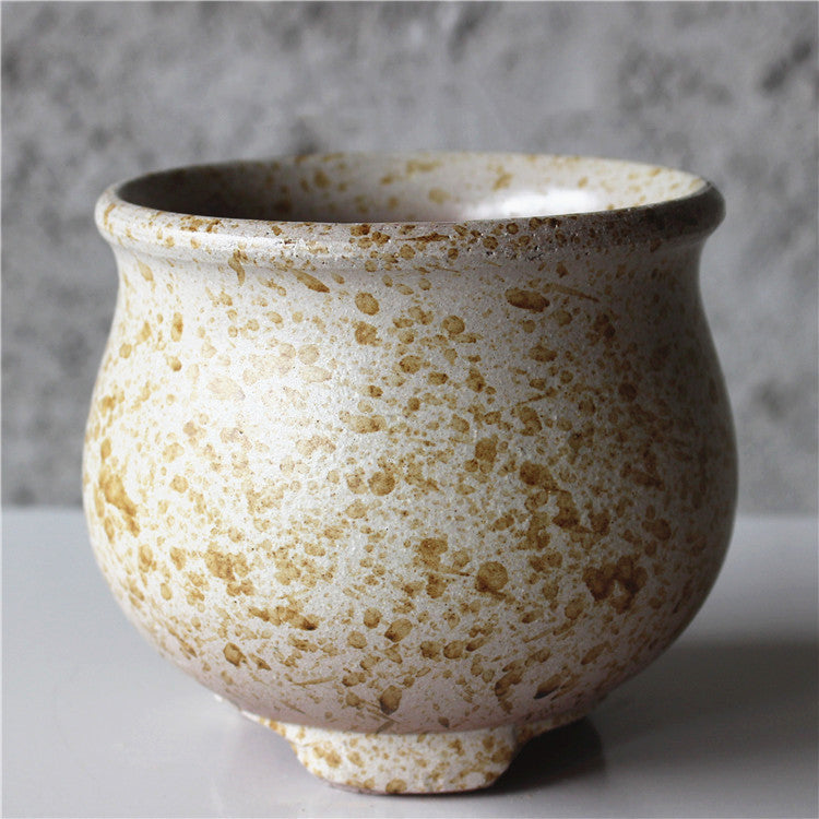 Ceramic Retro Flower Pots For Home Balcony