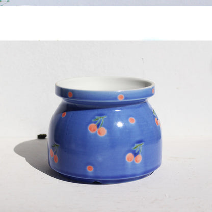 Household Ceramic Printed Hand-painted Succulent Flower Pots