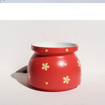 Household Ceramic Printed Hand-painted Succulent Flower Pots