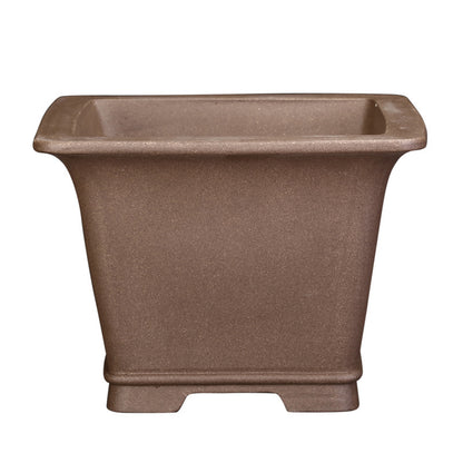 Purple Sand Orchid Pots Household Square Bonsai Succulent Creative Ceramic